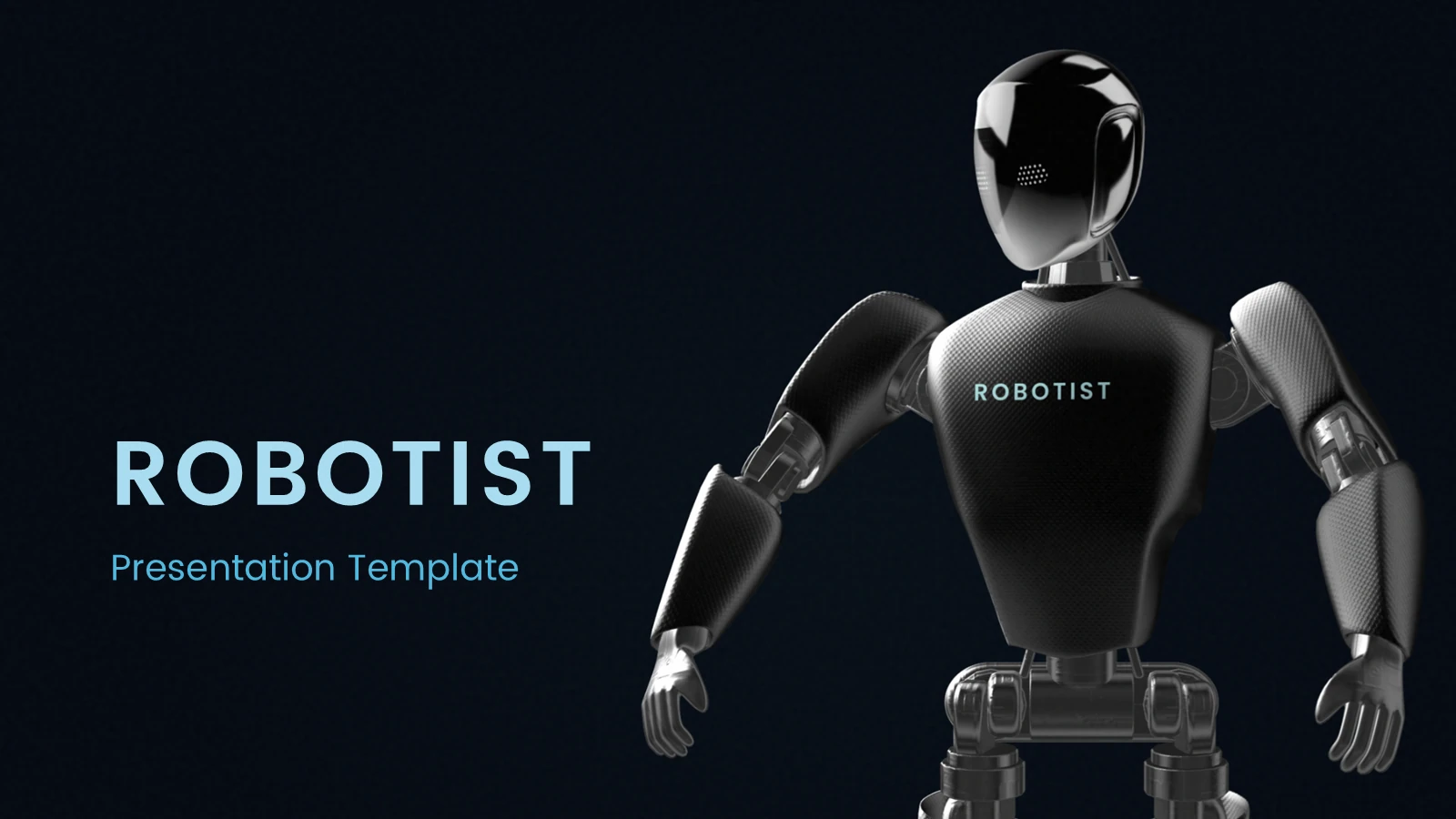 Robotist original presentation title-page template